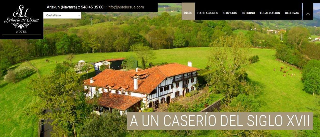 Hotel Senorio De Ursua Арискун Экстерьер фото